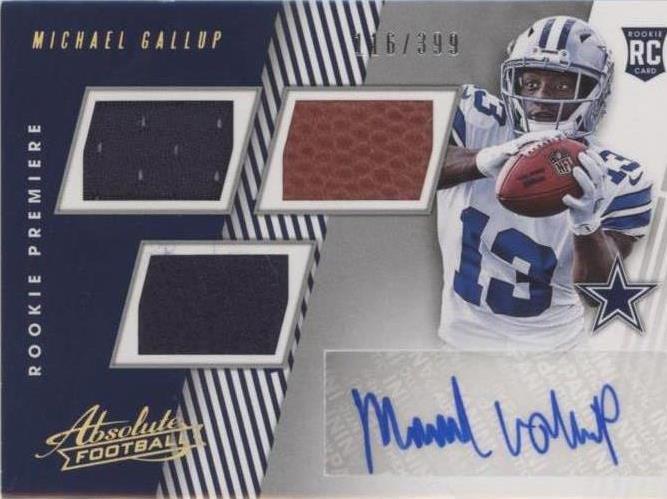 2018 Panini Absolute Michael Gallup #174