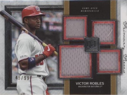 2020 Topps Museum Collection - Victor Robles #SPQR-VR