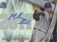 2017 Bowman Draft - MacKenzie Gore #C17A-MG