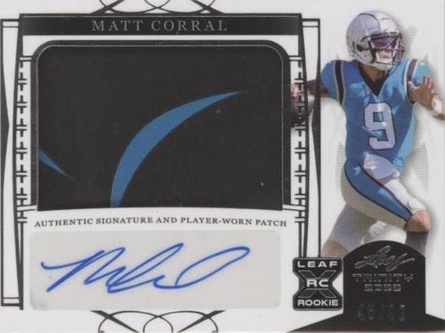 2022 Leaf Trinity Matt Corral #PA-MC1