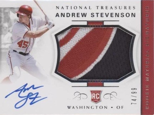 2018 Panini National Treasures - Andrew Stevenson #46