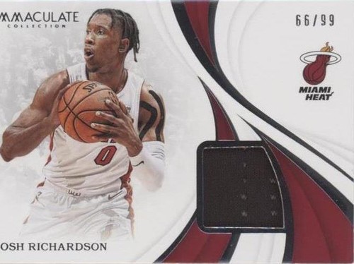 2018-19 Panini Immaculate Collection - Josh Richardson #MT-JRS