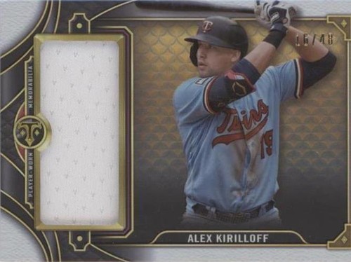 2022 Topps Triple Threads - Alex Kirilloff #SJR2-AK