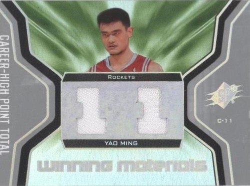 2007-08 SPx - Yao Ming #WMJ-YM