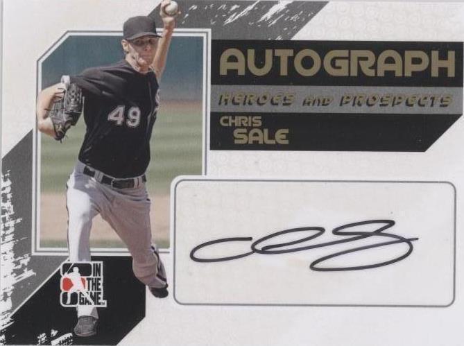 2011 In the Game Heroes and Prospects - Chris Sale #A-CS