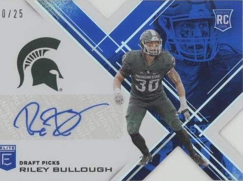 2017 Panini Elite Draft Picks Riley Bullough #268