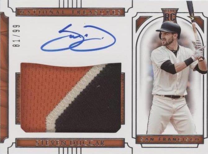 2019 Panini National Treasures - Steven Duggar #47