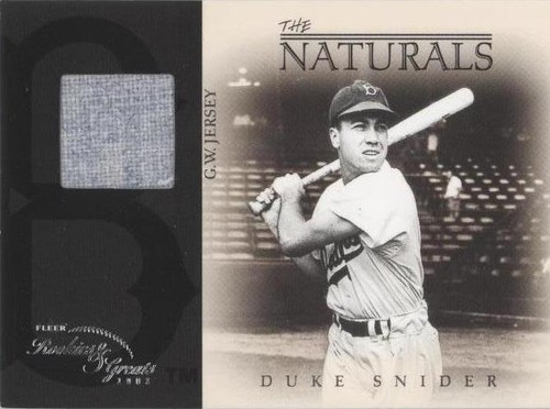 2003 Fleer Rookies & Greats - Duke Snider #N-DS