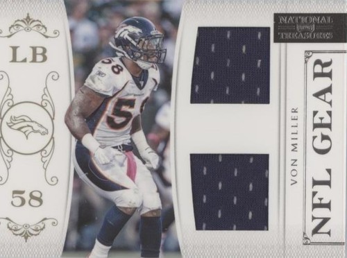2011 Playoff National Treasures Von Miller #36