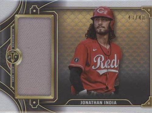 2022 Topps Triple Threads - Jonathan India #SJR1-JI1