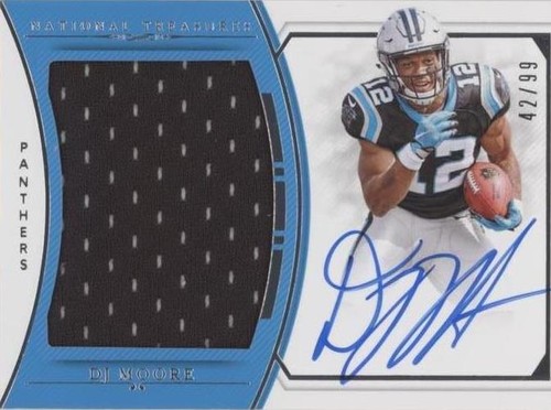 2018 Panini National Treasures D.J. Moore #RMS-DM