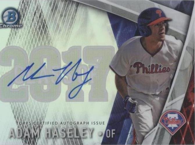 2017 Bowman Draft - Adam Haseley #C17A-AH