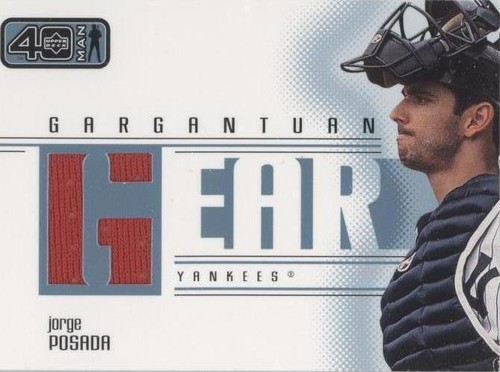 2002 Upper Deck 40 Man - Jorge Posada #G-JP