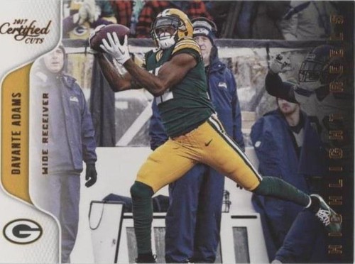 2017 Panini Certified Cuts Davante Adams #4