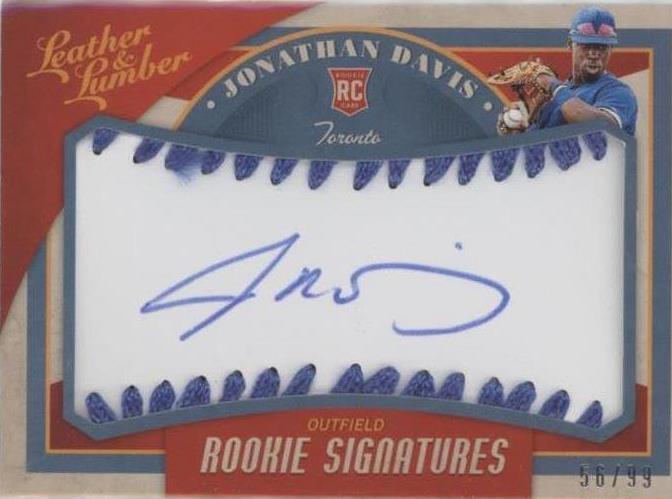 2019 Panini Leather & Lumber - Jonathan Davis #146