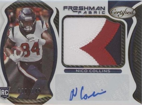 2021 Panini Certified Nico Collins #230