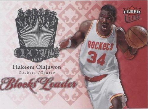 2007-08 Fleer Ultra - Hakeem Olajuwon #SC-6