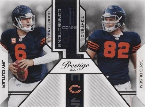2011 Panini Prestige Greg Olsen Jay Cutler #16