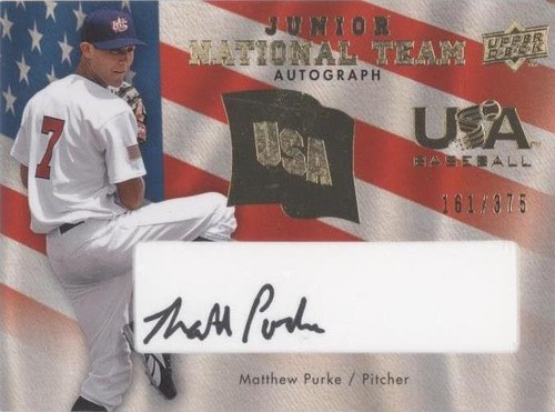 2008 Upper Deck - Matt Purke #USJR-MP