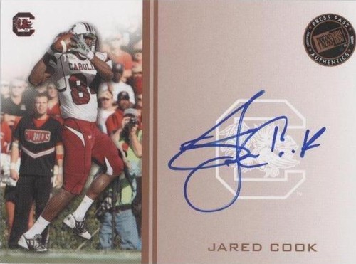 2009 Press Pass Jared Cook #PPS - JC