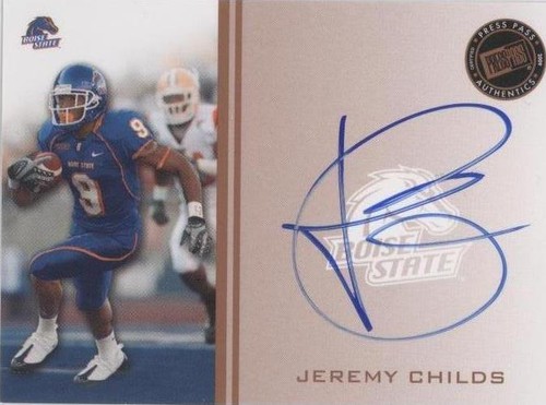 2009 Press Pass Jeremy Childs #PPS - JC2