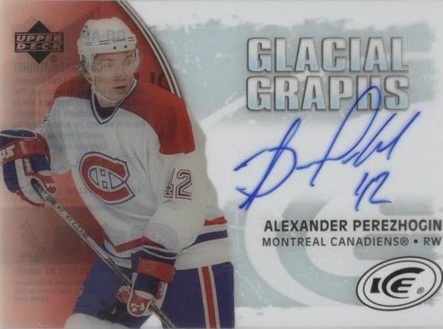 2005-06 Upper Deck Ice - Alexander Perezhogin #GG-AP
