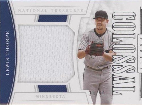2020 Panini National Treasures - Lewis Thorpe #RCM-LT