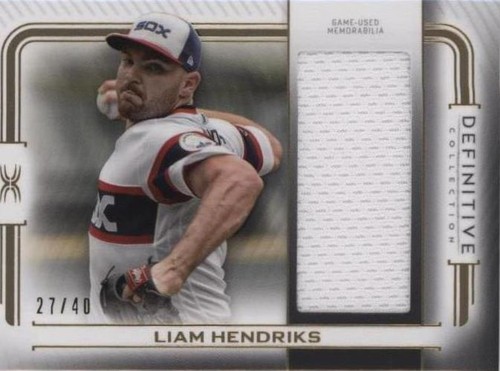 2023 Topps Definitive Collection - Liam Hendriks #DJR-LIA
