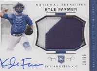 2018 Panini National Treasures - Kyle Farmer #20