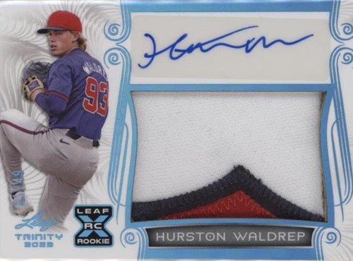 2023 Leaf Trinity - Hurston Waldrep #PA-HW1