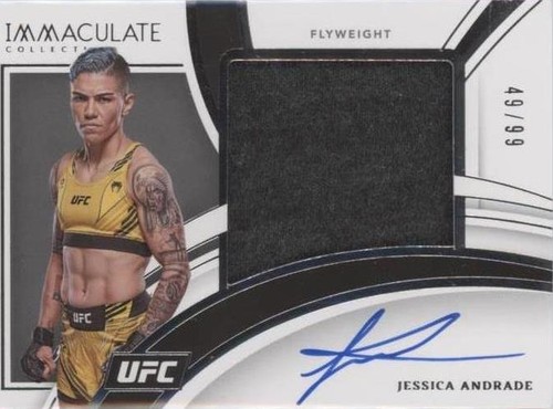 2022 Panini Immaculate Collection UFC - Jessica Andrade #PA-JAN