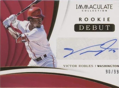 2018 Panini Immaculate Collection - Victor Robles #RDS-VR