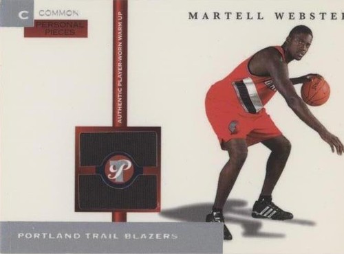 2005-06 Topps Pristine - Martell Webster #PPC-MW