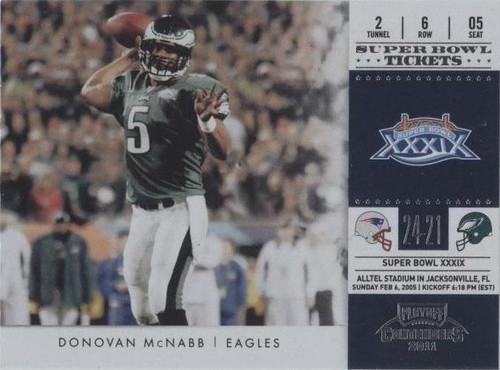 2011 Playoff Contenders Donovan McNabb #10