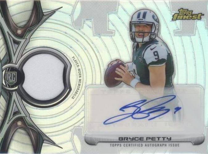 2015 Topps Finest Bryce Petty #RRAP-BPE