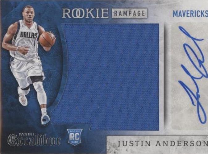 2015–16 Panini Excalibur — Джастин Андерсон NoRR-JAN