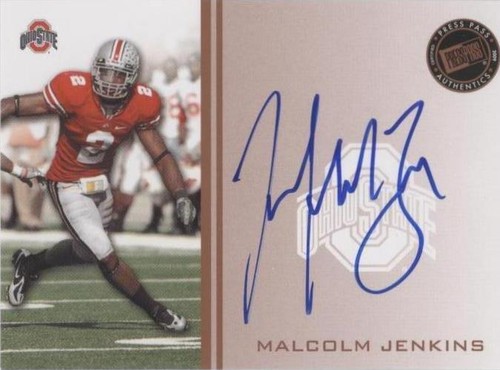2009 Press Pass Malcolm Jenkins #PPS - MJ3
