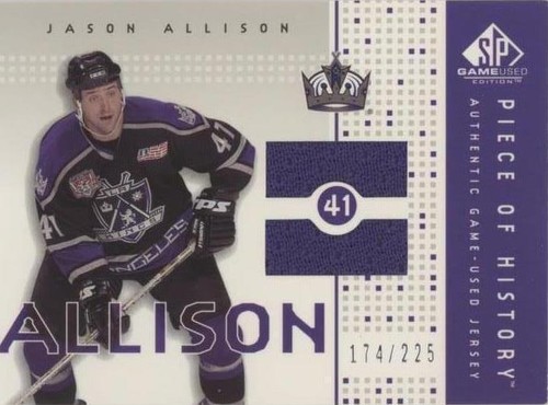 2002-03 SP Game Used - Jason Allison #PH-JA