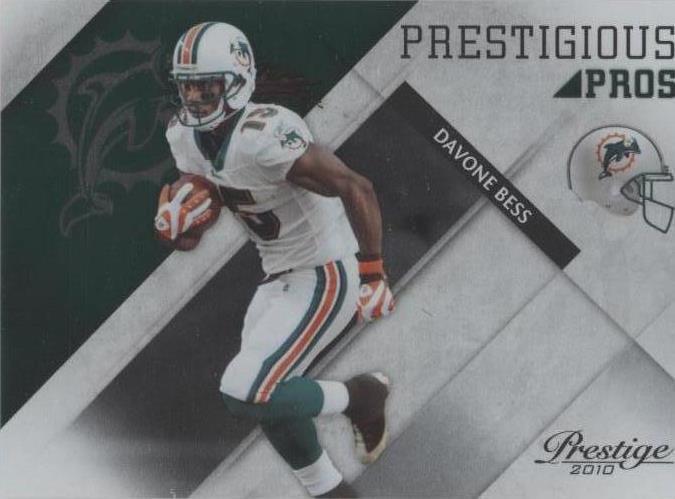2010 Playoff Prestige Davone Bess #13