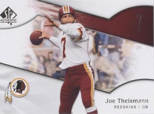 2009 SP Authentic Joe Theismann #107