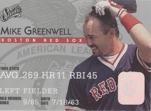 1995 Studio - Mike Greenwell #121