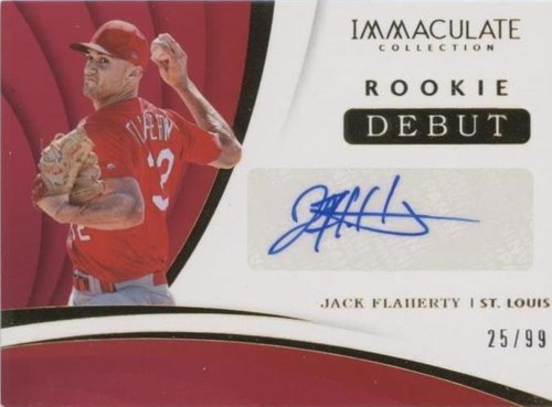 2018 Panini Immaculate Collection - Jack Flaherty #RDS-JF