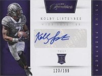 2016 Panini Prime Signatures Kolby Listenbee #201