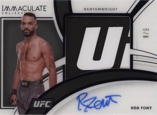 2022 Panini Immaculate Collection UFC - Rob Font #PA-RFT