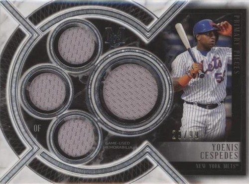2018 Topps Museum Collection - Yoenis Cespedes #SPQR-YC