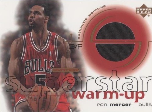 2001-02 Upper Deck Ovation - Ron Mercer #RM
