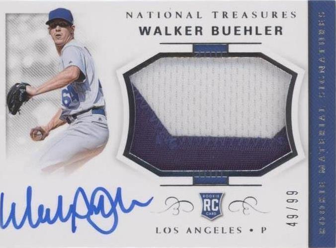 Panini National Treasures 2018 - Walker Buehler #18