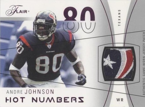 2004 Flair Andre Johnson #HN-AJ