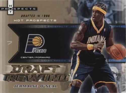 2006-07 Fleer Hot Prospects - Jermaine O'Neal #DR-JO