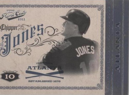 2011 Playoff Prime Cuts - Chipper Jones #7
